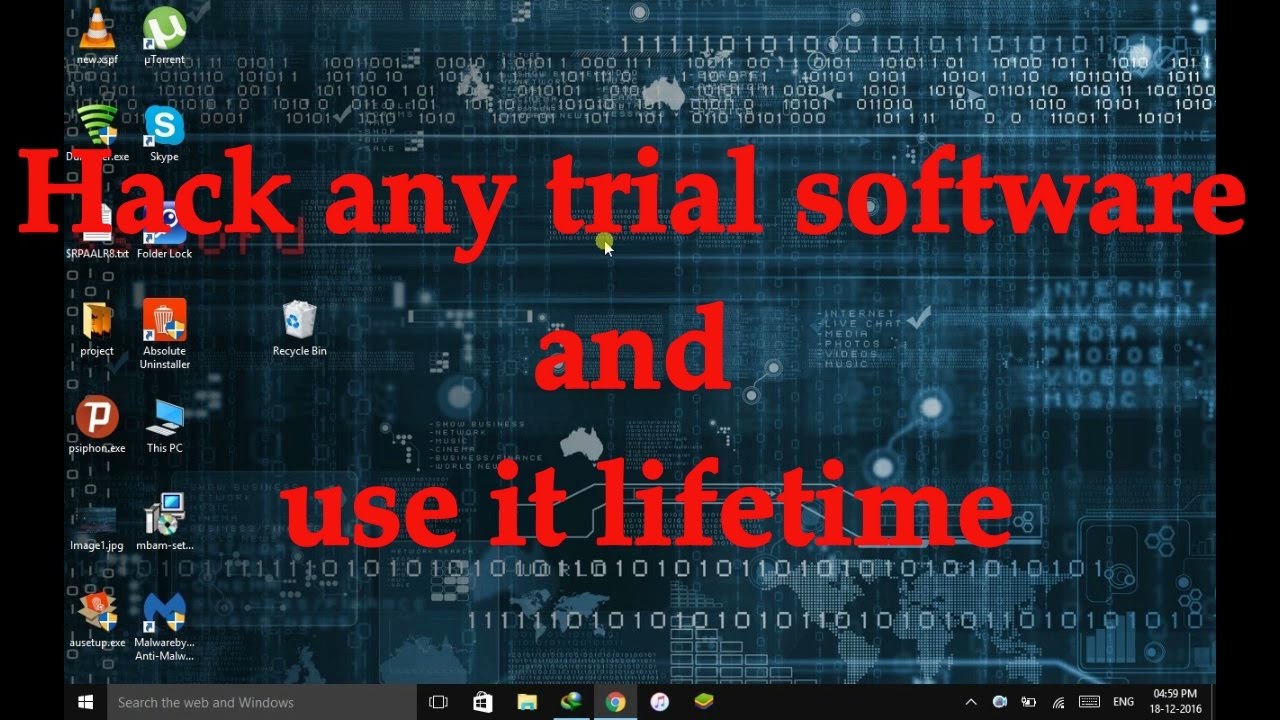 stop trial software from expiring